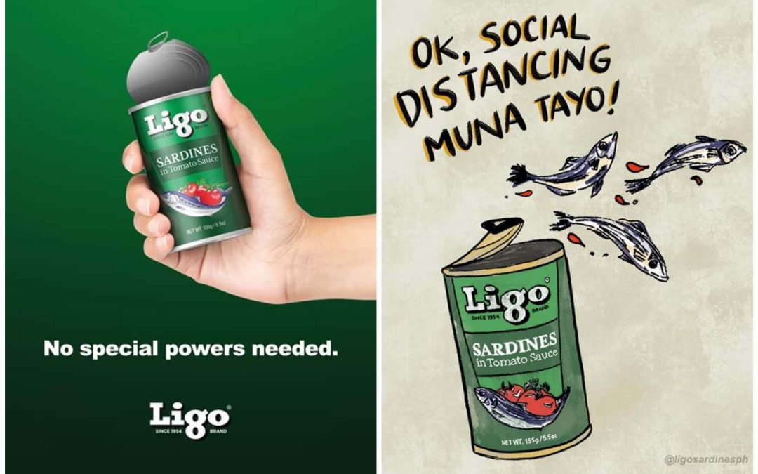 Ligo Sardines reallocates entire advertising budget to help independent groups fighting COVID-19