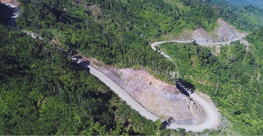 Surigao Agusan farm-to-market road