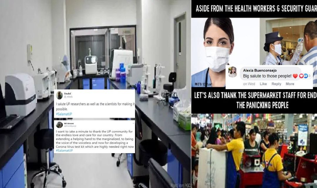 #SalamatUP, “thank yous” to health workers trend online as COVID-19 escalates in Manila