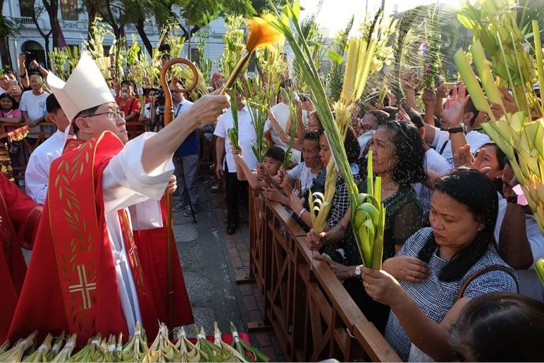 Palm Sunday Cardinal Tagle