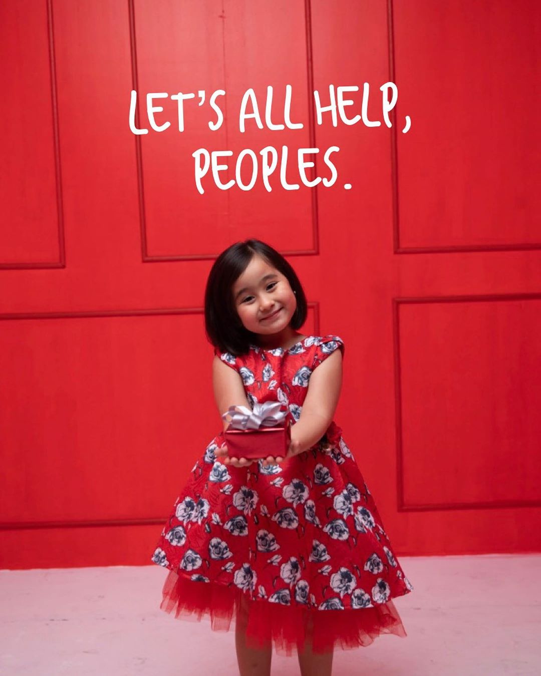 Scarlet Snow Belo raises funds