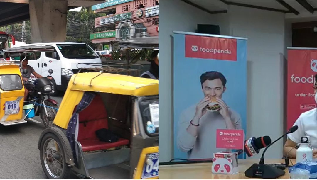 Manila’s tricycle drivers given livelihood as Food Panda delivery crew