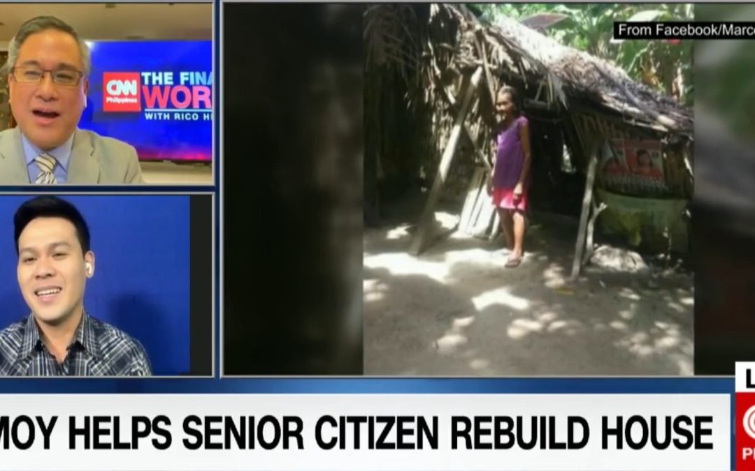 Marcelito Pomoy sings of his many causes on CNN Philippines