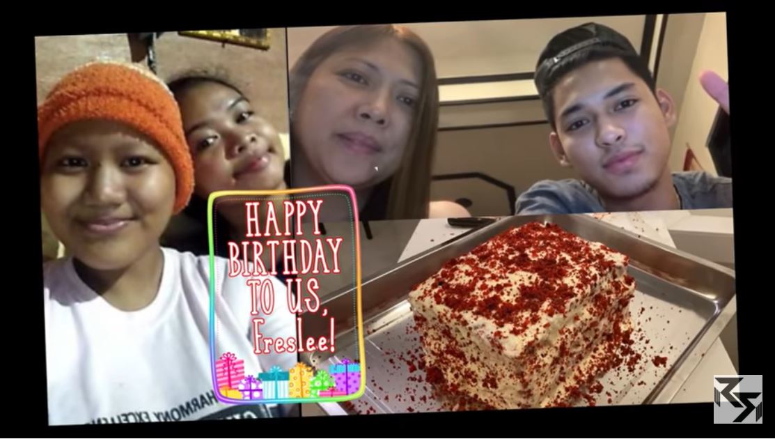 Ricci Rivero Quarantine Birthday treat 