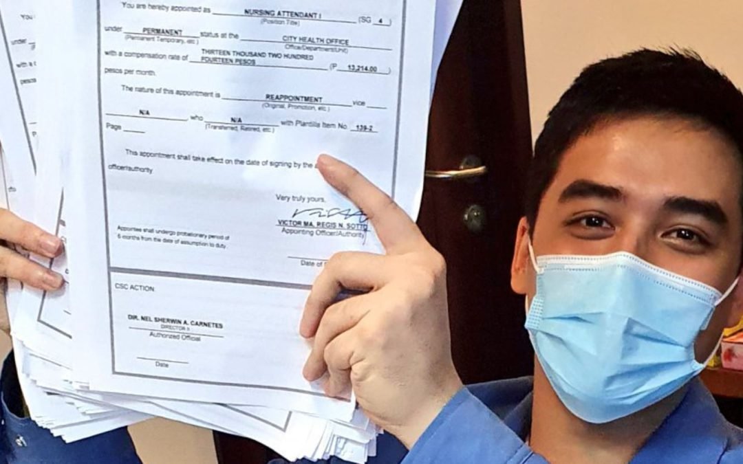 Pasig City completes regularization of long-term contractual employees amid pandemic
