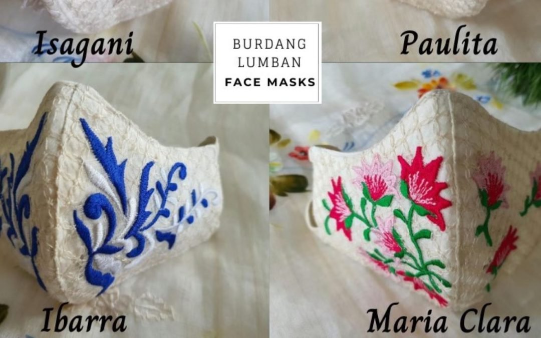 Jose Rizal’s Ibarra, Maria Clara novel characters inspire Burdang Lumban face masks