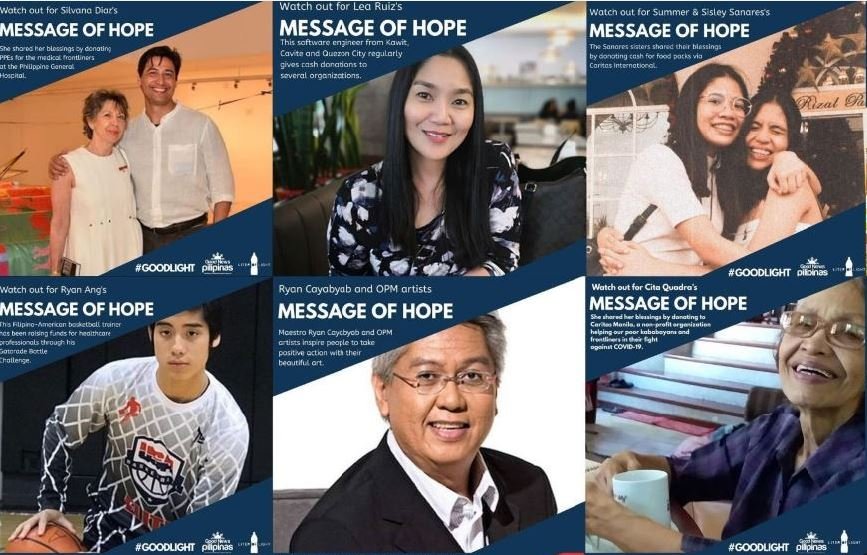 Solar Messaging Champions of Good Light Messages of Hope in the time of COVID 19