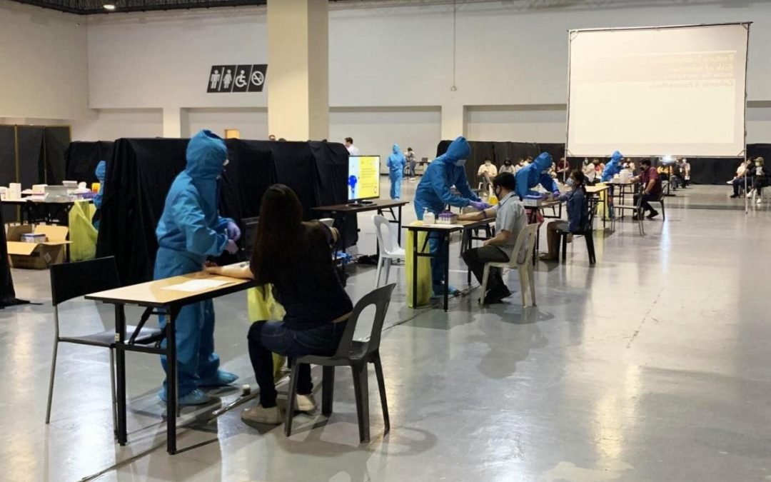 SM conducts COVID-19 mass testing for over 140,000 workers