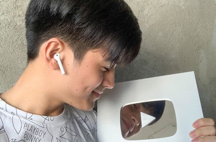 Young Pinoy actor Will Ashley awarded YouTube Silver Play Button