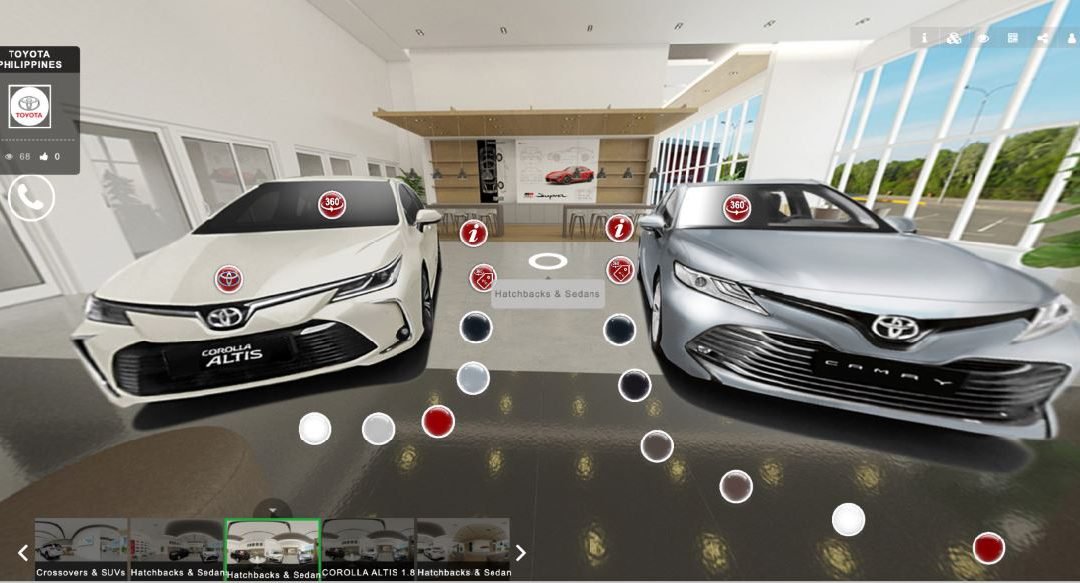 Toyota Motor Philippines’ virtual showroom offers safe contact-less purchases