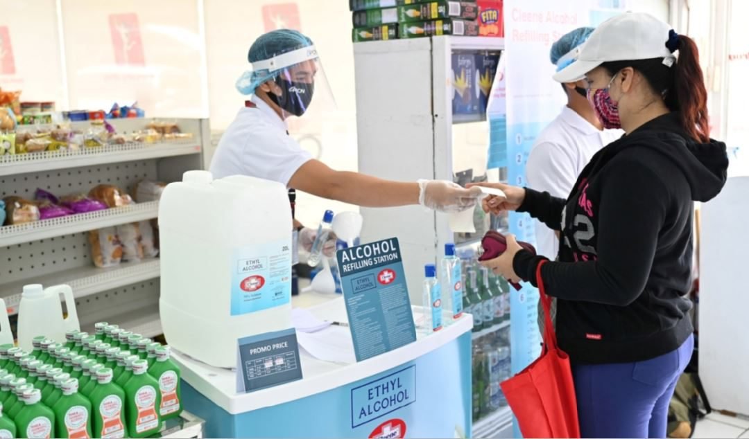 LIST: Alcohol refilling stations bolster zero waste initiative and easier disinfection access