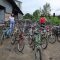 Catriona and Gretchen with bikes