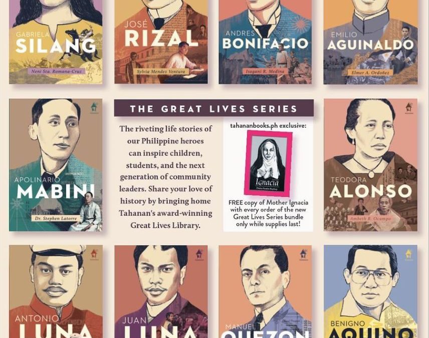 Philippine heroes featured in new Tahanan Books collection for children