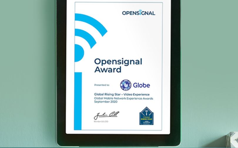 Globe Global Rising Star by Opensignal