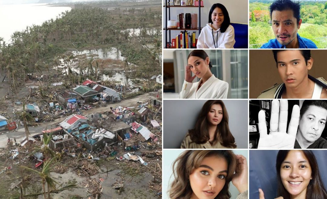 Catriona Gray, Angel Locsin lead celebs’ call to help SuperTyphoon Rolly victims