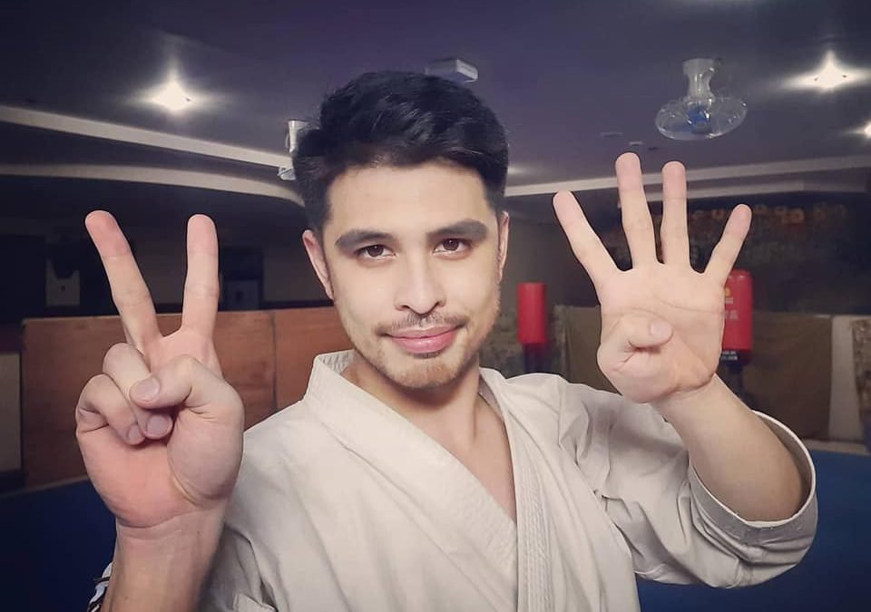 James De Los Santos wins gold in biggest virtual kata SportData World Series