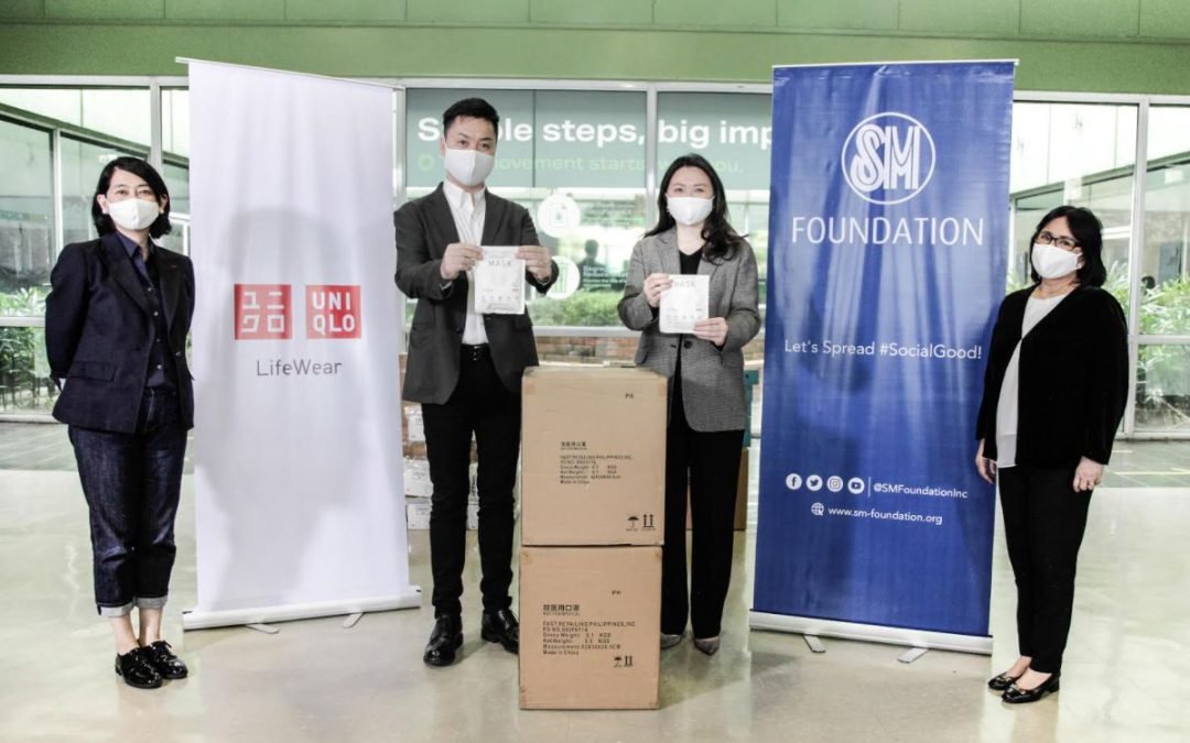 UNIQLO, SM Foundation aid families affected by Typhoons Rolly, Ulysses