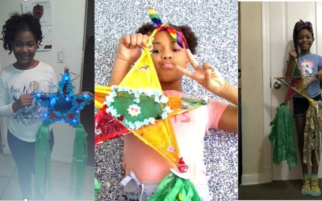 Washington DC 6th-graders craft Pinoy parols for Christmas activity