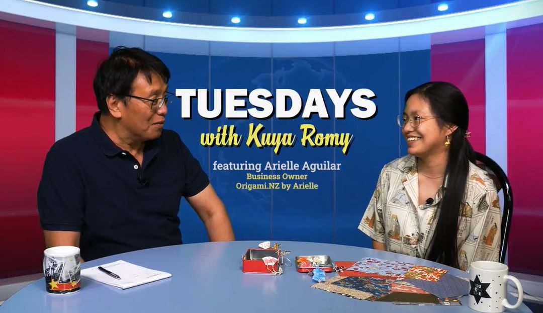 Origami NZ by Arielle Aguilar on Super Pinoy ApnaTV-36