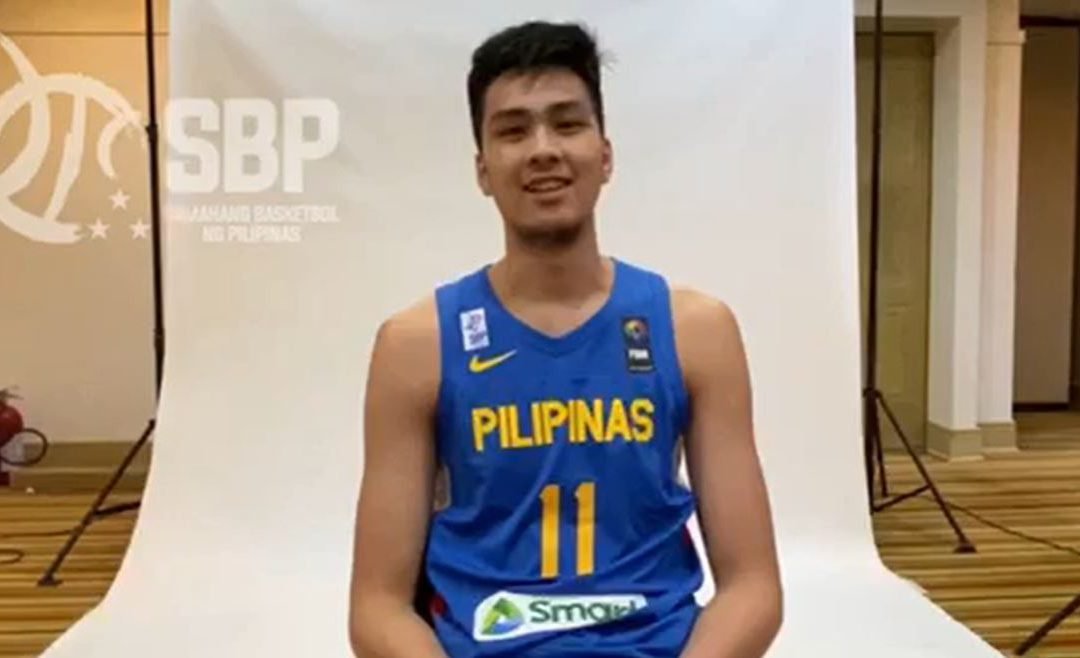 JUST IN: Kai Sotto suits up for Gilas Pilipinas duty at FIBA Asia Cup Qualifiers
