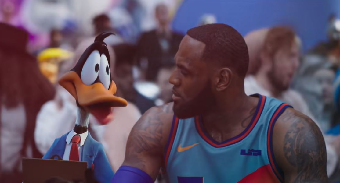 LeBron James’ Space Jam: A New Legacy stars Eric Bauza as Daffy Duck ...