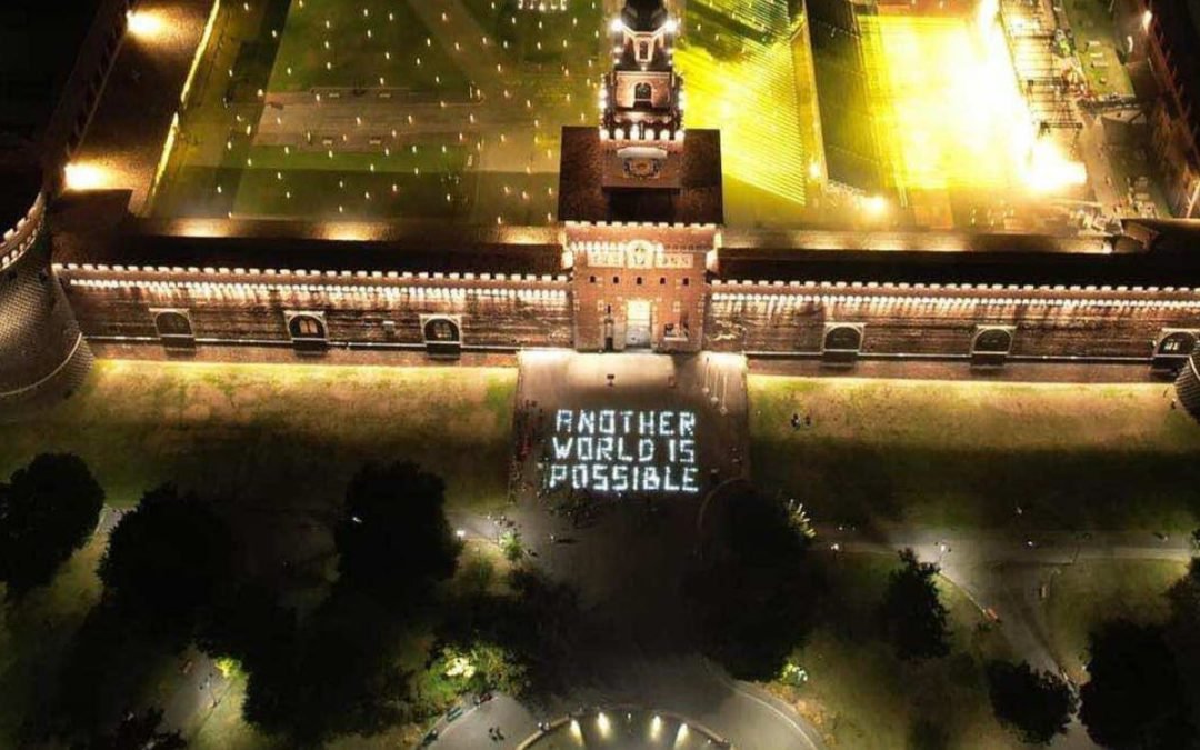 Filipino advocates call for climate action with Solar Messages of Hope in Italy