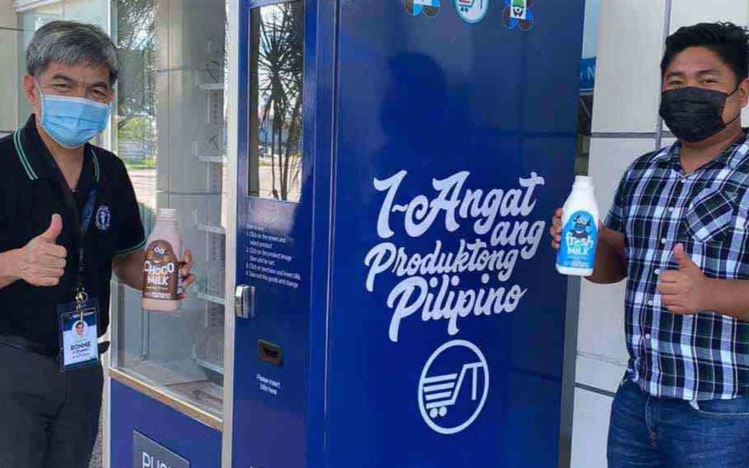 LOOK: This carabao milk vending machine supports Filipino farmers