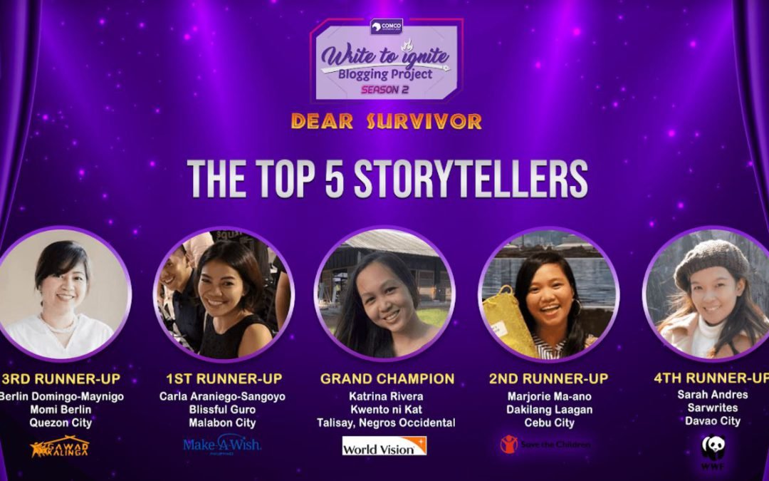 Bloggers’ stories of survival amid pandemic awarded top storytellers awards
