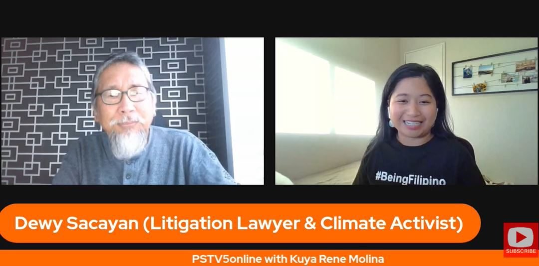 Getting to know Dewy Sacayan, Litigation Lawyer & Climate Activist