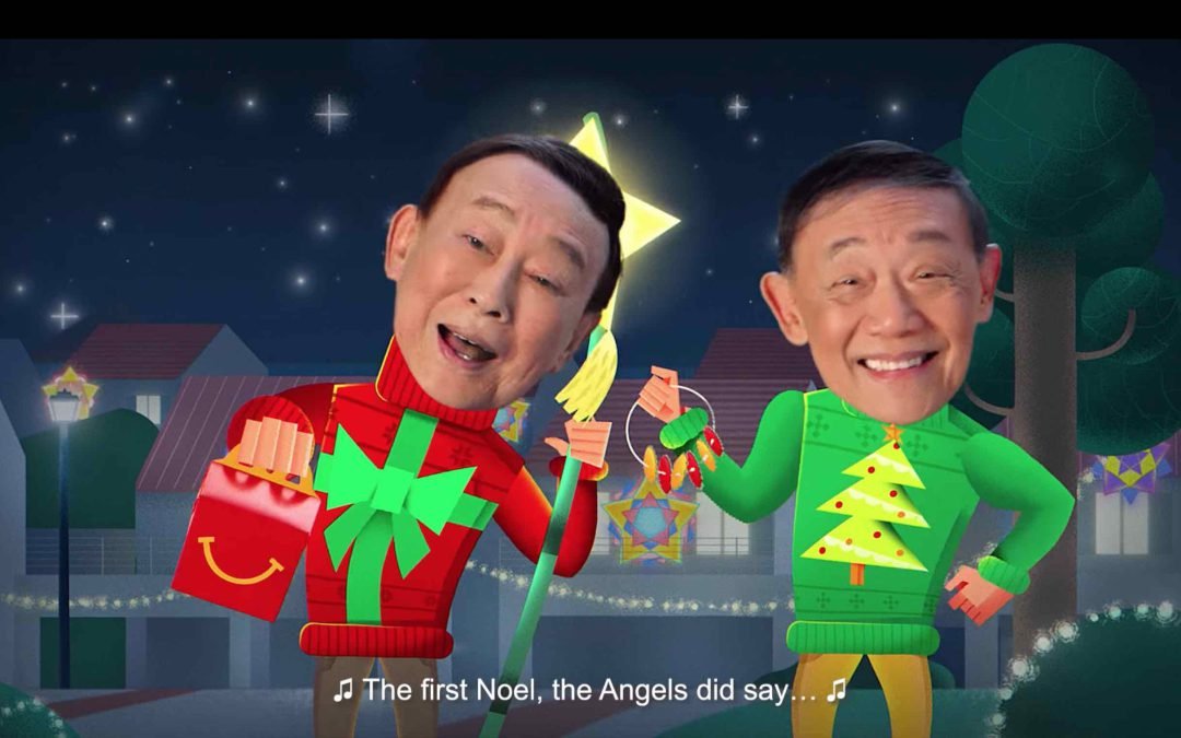 WATCH: Jose Mari Chan, George Yang sing Christmas carols for Typhoon Odette victims