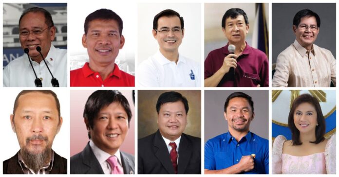 FINAL LIST: Official National Candidates in Philippines' 2022 General ...