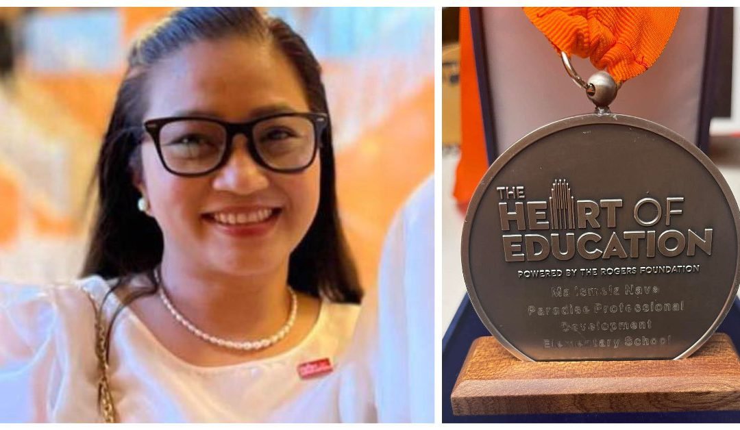 Filipina special ed teacher Ella Nava wins U.S. Heart of Education Award