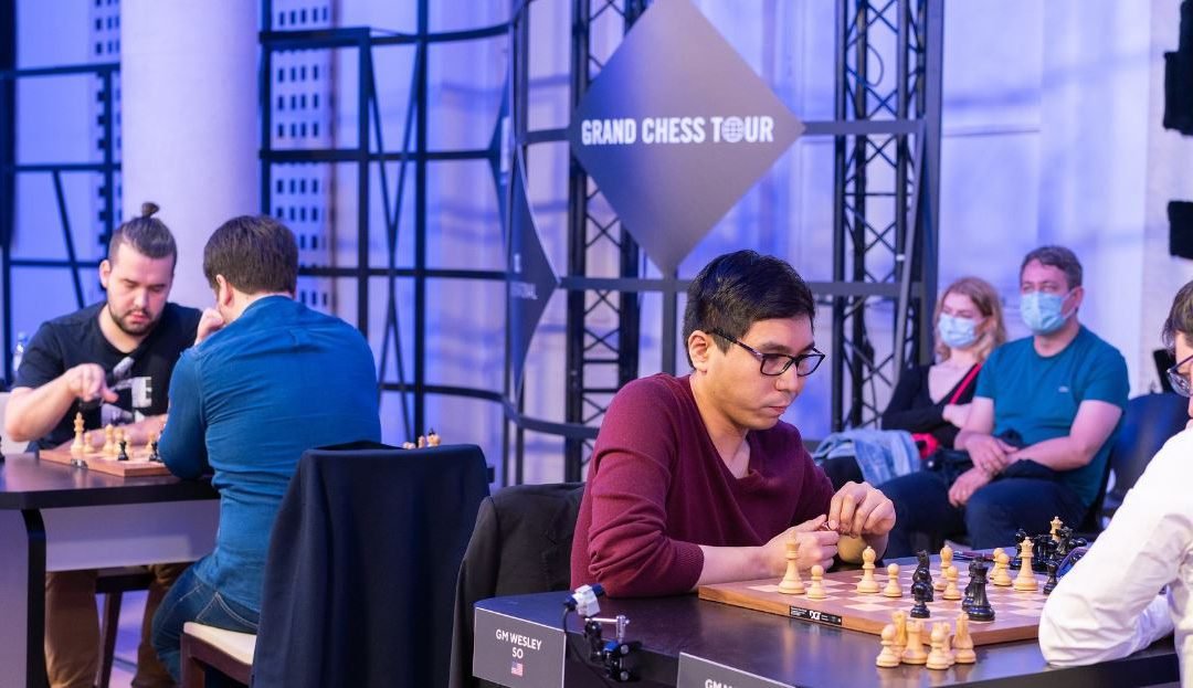 Wesley So leads at No. 1 rank after three legs of Grand Chess Tour title defense