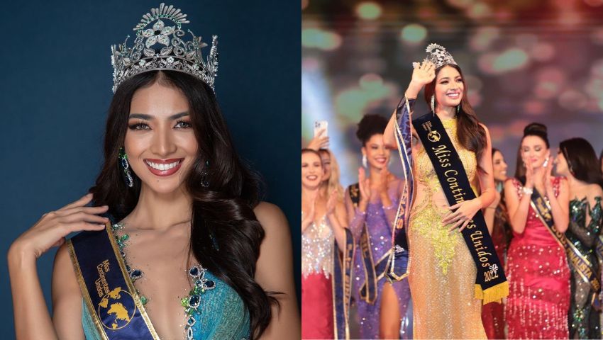 Camelle Mercado Miss United Continents in Ecuador