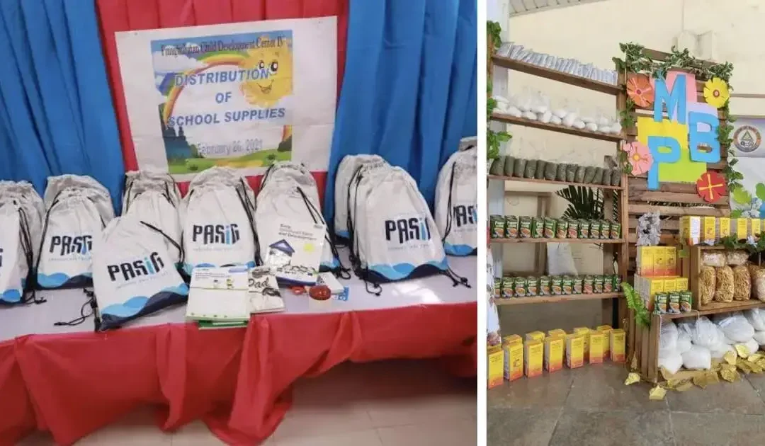 Pasig City empowers students with travel allowances, free school supplies, and food packs