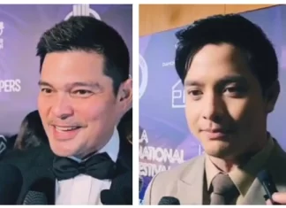 Filipino superstars MJ with Dong & Alden