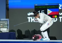 Filipino Fencer Olympic Qualification