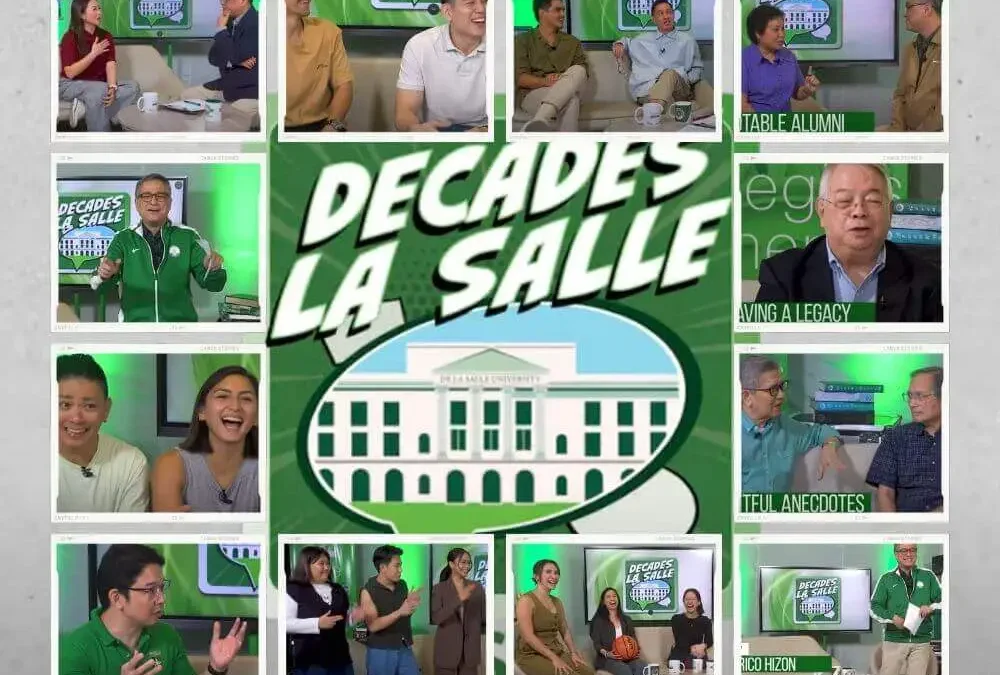 Rico Hizon Hosts “Decades La Salle” Podcast Celebrating DLSU’s 50th Year