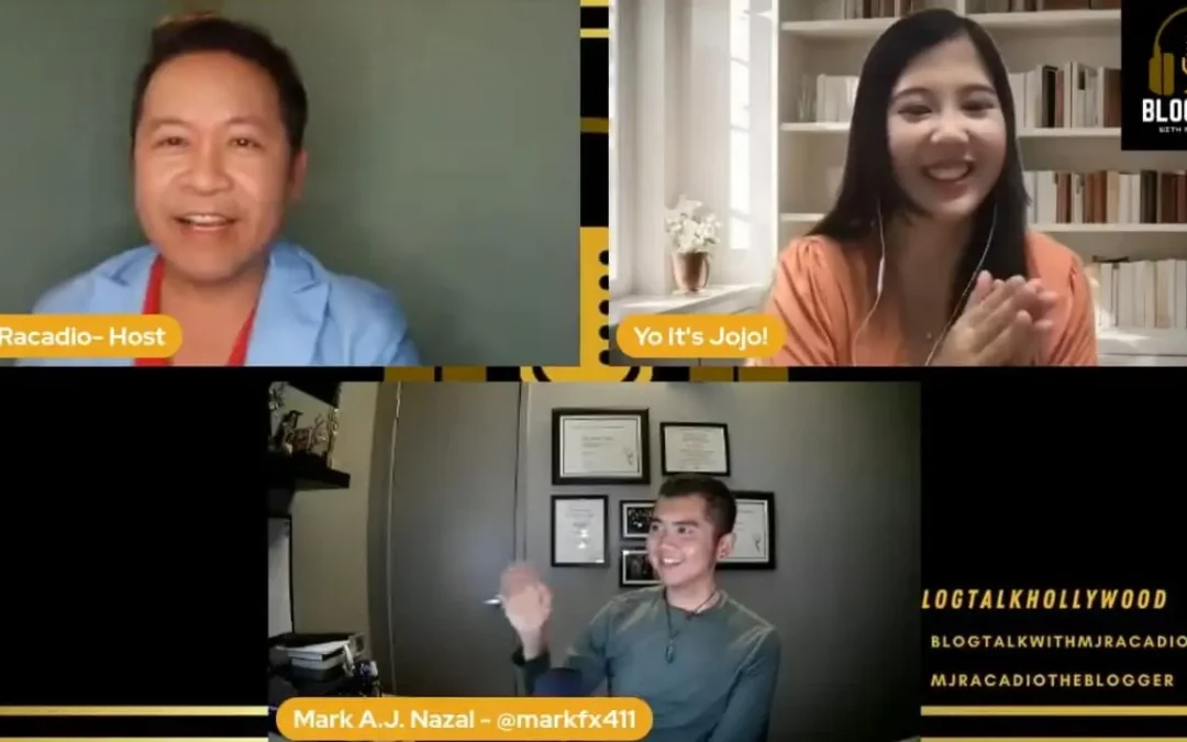 Emmy Winner Mark Nazal on Filipinos in Comics Industry | BlogTalk with MJ Racadio