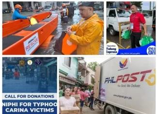 Super Typhoon Carina relief efforts