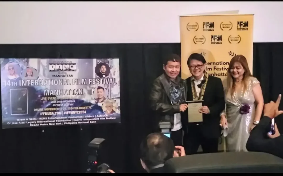 Double Victories at International Film Festival Manhattan | BlogTalk with MJ Racadio