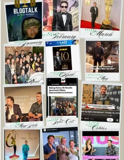 Celebrating an Amazing 2024: Historic Milestones, Unforgettable Collaborations, and Global Achievements of BlogTalk with MJ Racadio