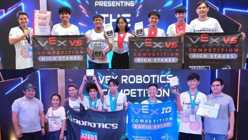 Arrowhead Robotics Represent Philippines at VEX Robotics World Championship in Dallas