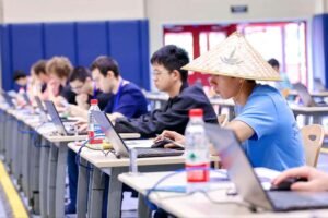 International Olympiad in Artificial Intelligence competition with high school students from different countries