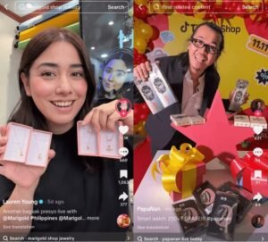Filipino creators hosting TikTok Shop live selling sessions to promote local products.