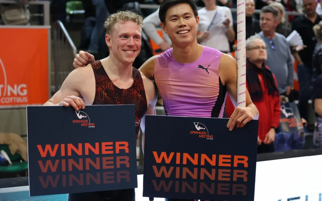 EJ Obiena Opens 2026 Season as Joint Winner at Cottbus Meet