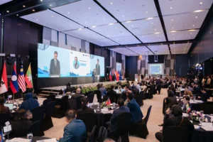 Participants attend the ASEAN.-EU Policy Dialogue on Higher Education in Manila, discussing skills and innovation for a sustainable blue economy
